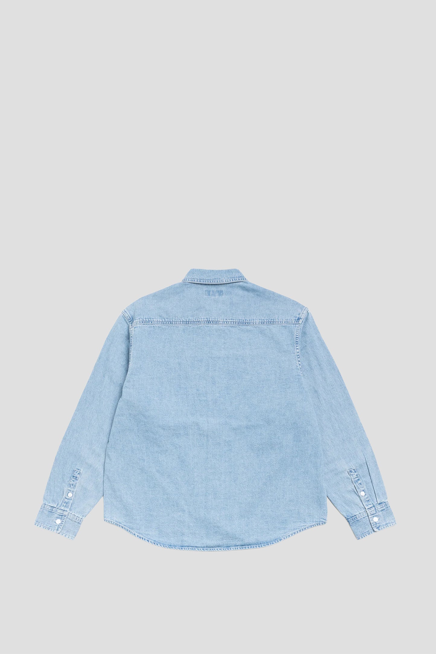 STUSSY WORK LIGHT DENIM SHIRT