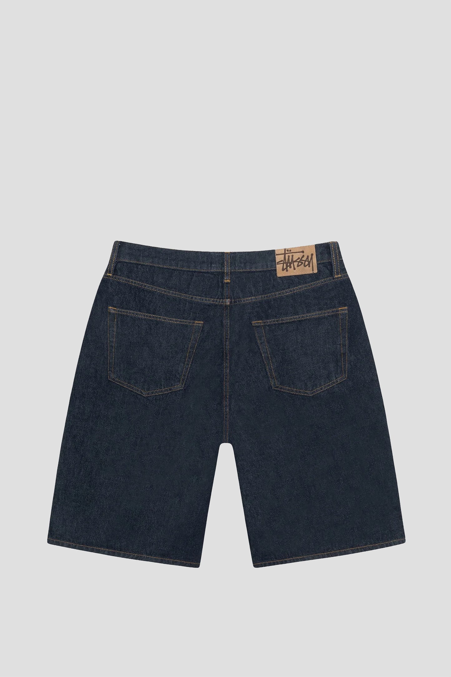 STUSSY BIG OL' SHORT RINSED INDIGO