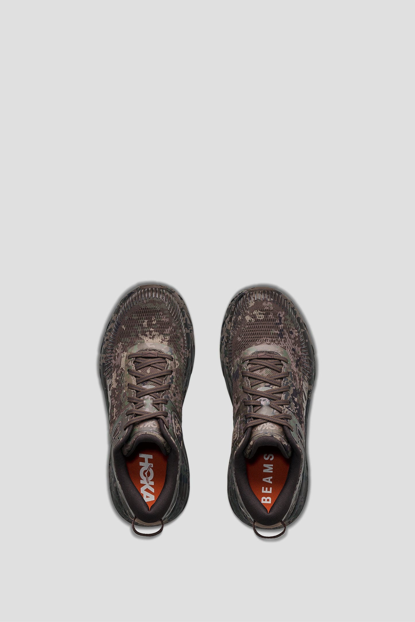 HOKA x BEAMS BONDI 7 CHESTNUT BLACK BEAN
