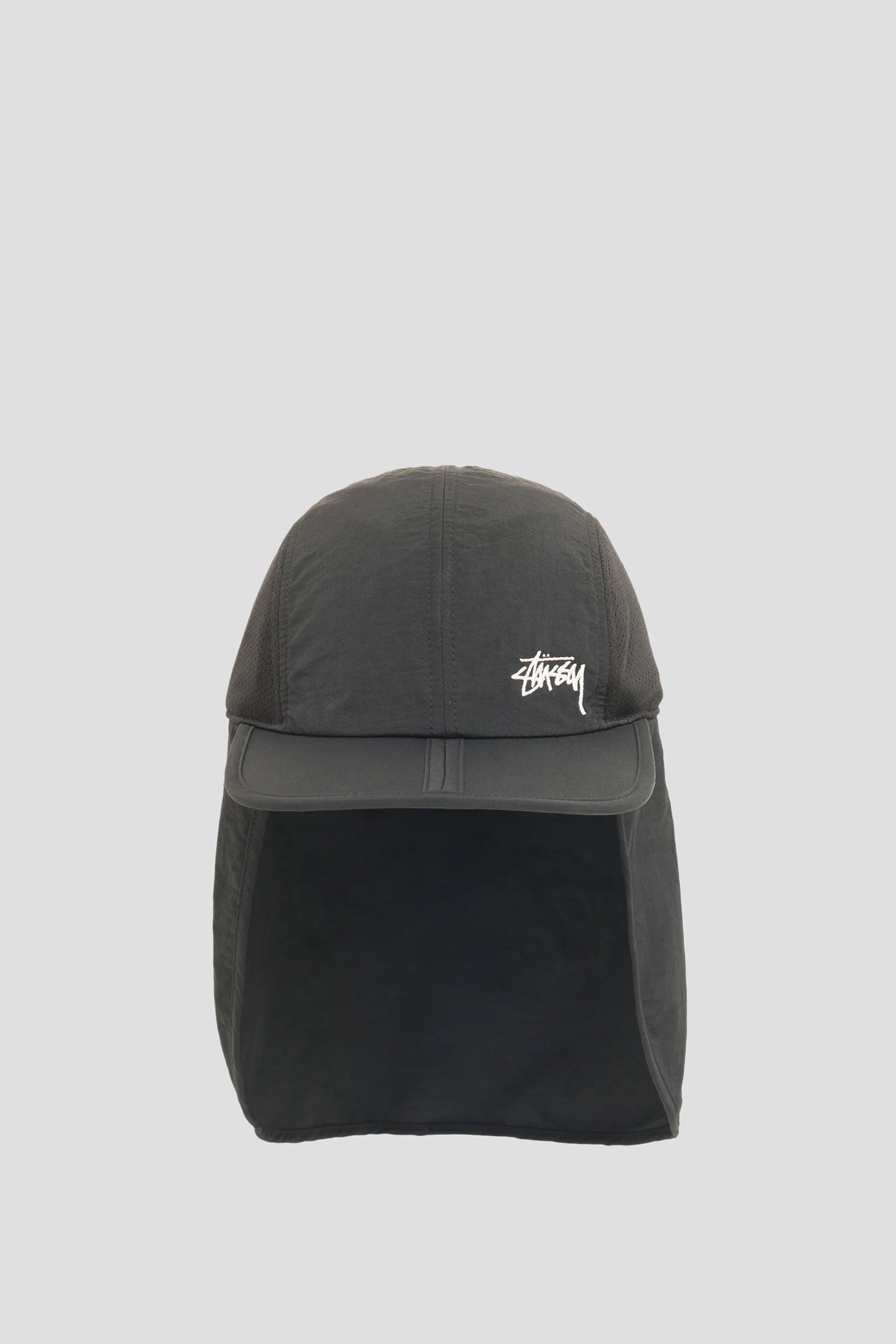 STUSSY FOLDABLE SHADE HAT BLACK