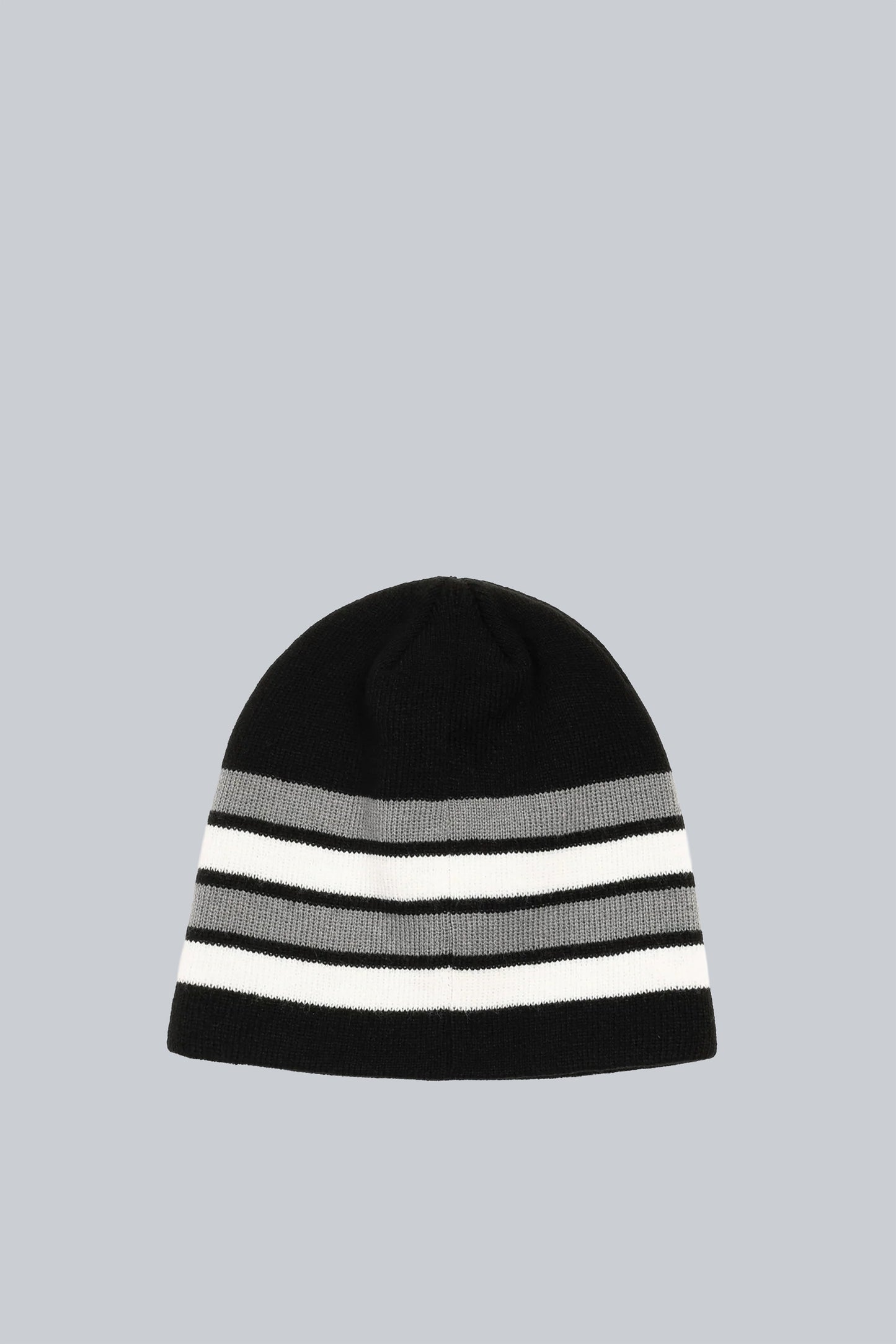 STUSSY SKULLCAP BASIC STRIPED BLACK