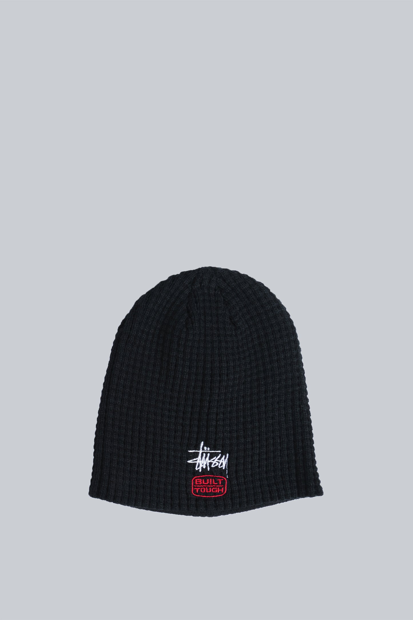 STUSSY SKULLCAP BUILT TOUGH BLACK