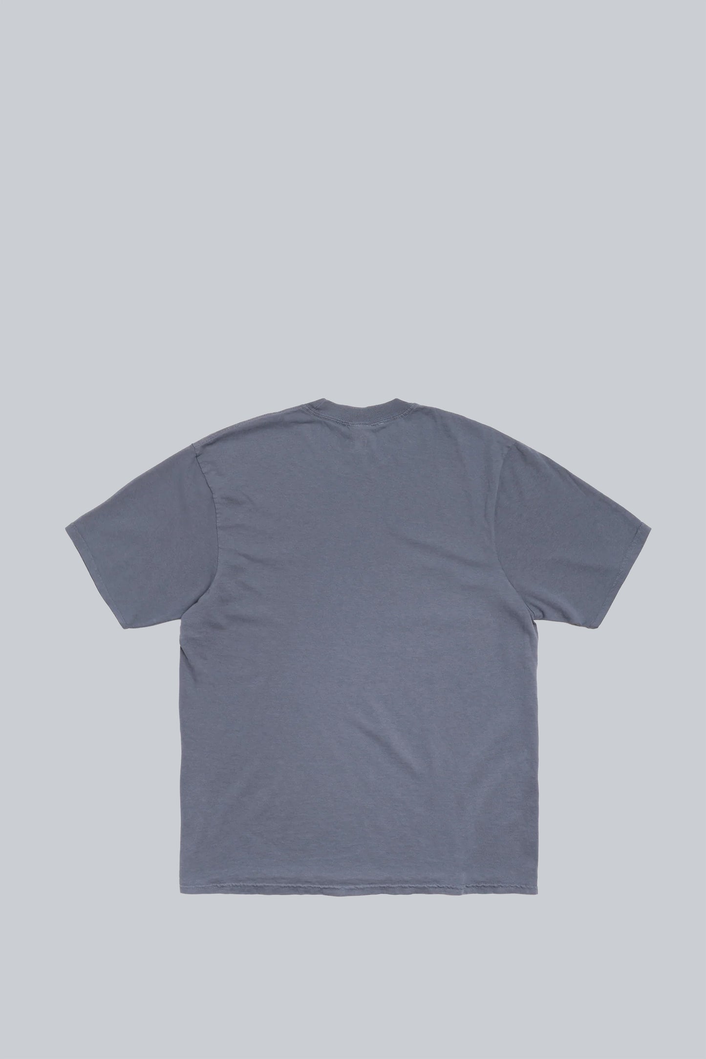 STUSSY STRETCH PIG. DYED TEE NAVY