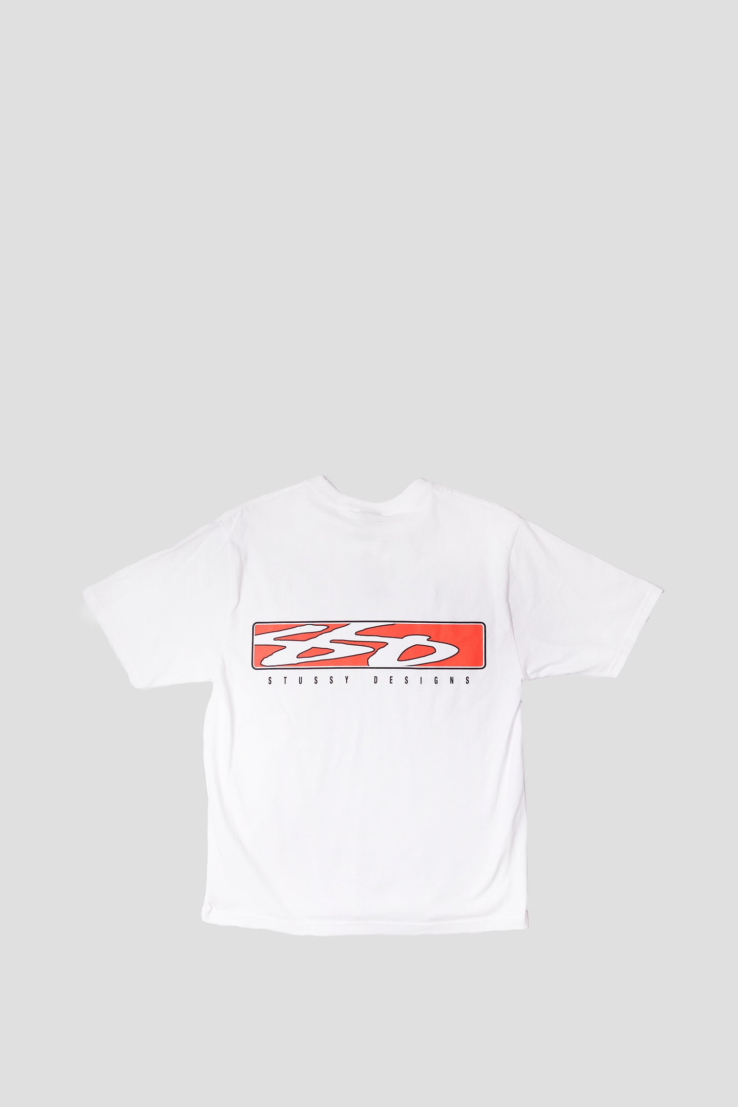 STUSSY S BOX TEE WHITE