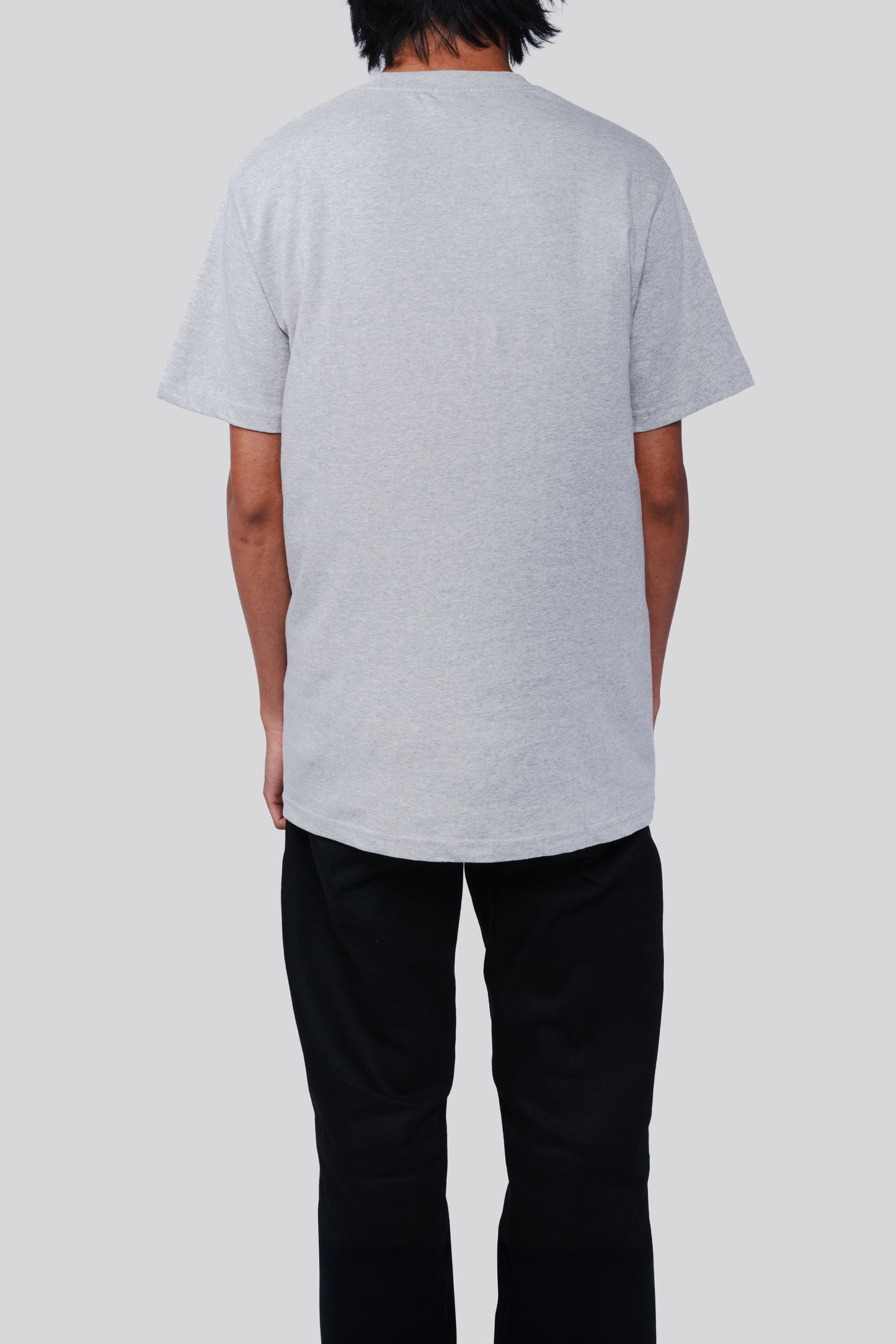 SPORTY AND RICH FITNESS FOR ALL T-SHIRT HEATHER GRAY