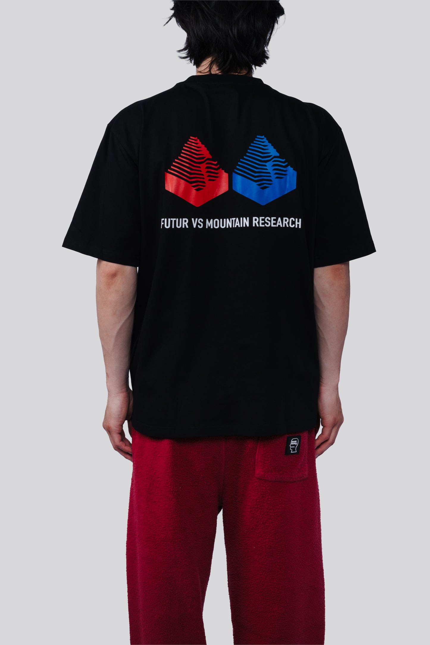 FUTUR X MOUNTAIN RESEARCH VERSUS G FIT TEE BLACK