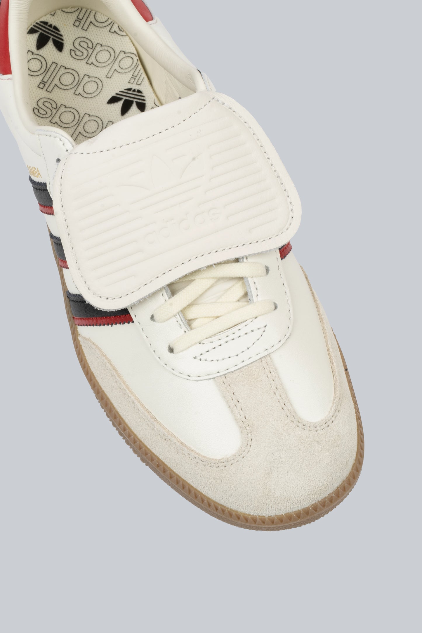 ADIDAS SAMBA LT WHITE BLACK RED