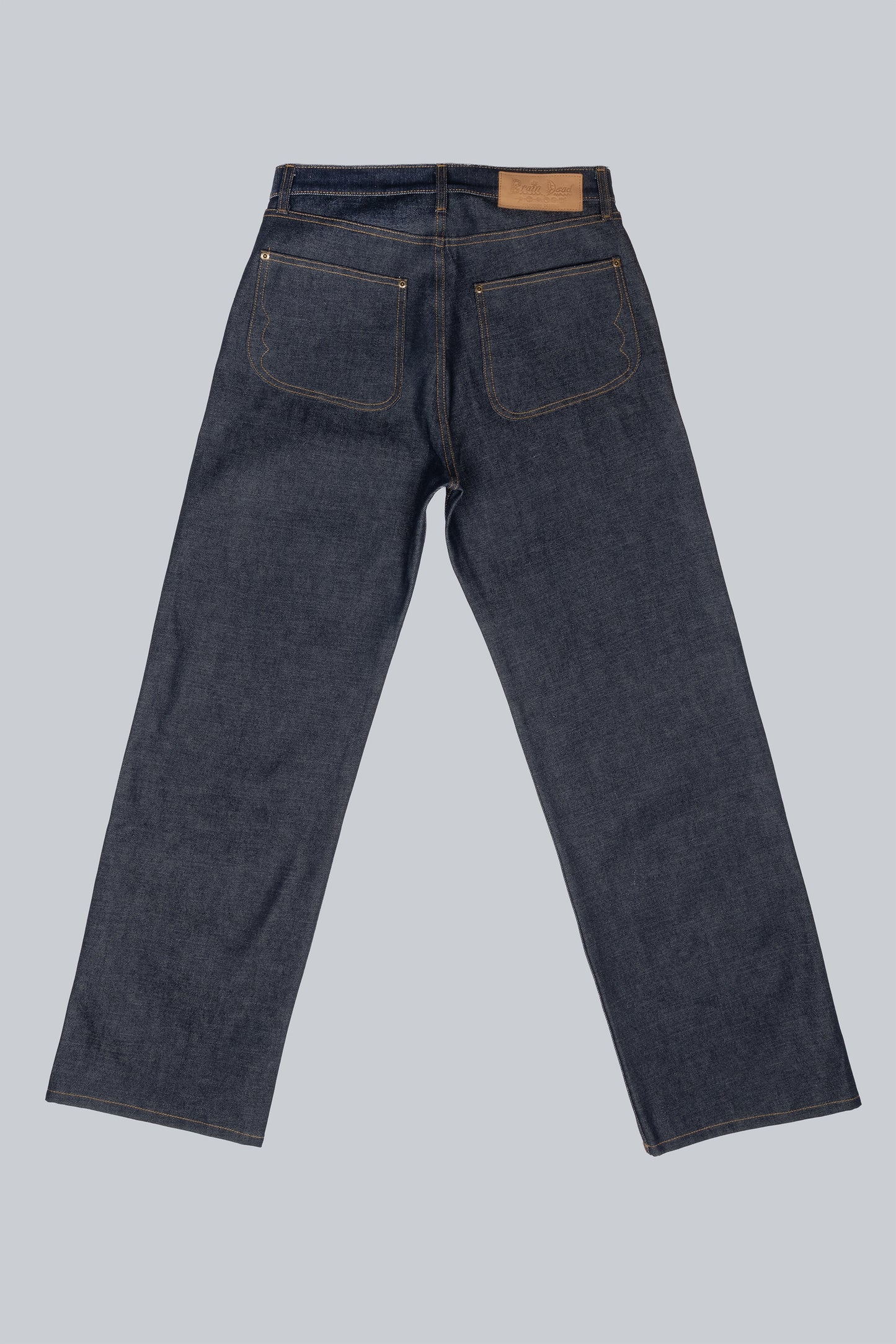 BRAIN DEAD TYPE 00 15OZ SELVEDGE DENIM PANT INDIGO