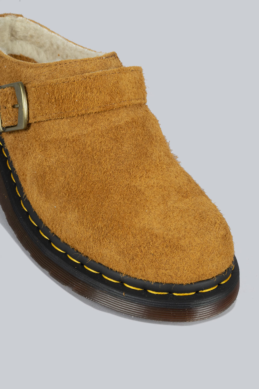 DR MARTENS ISHAM VINTAGE CHEWBACCA SUEDE NUTMEG