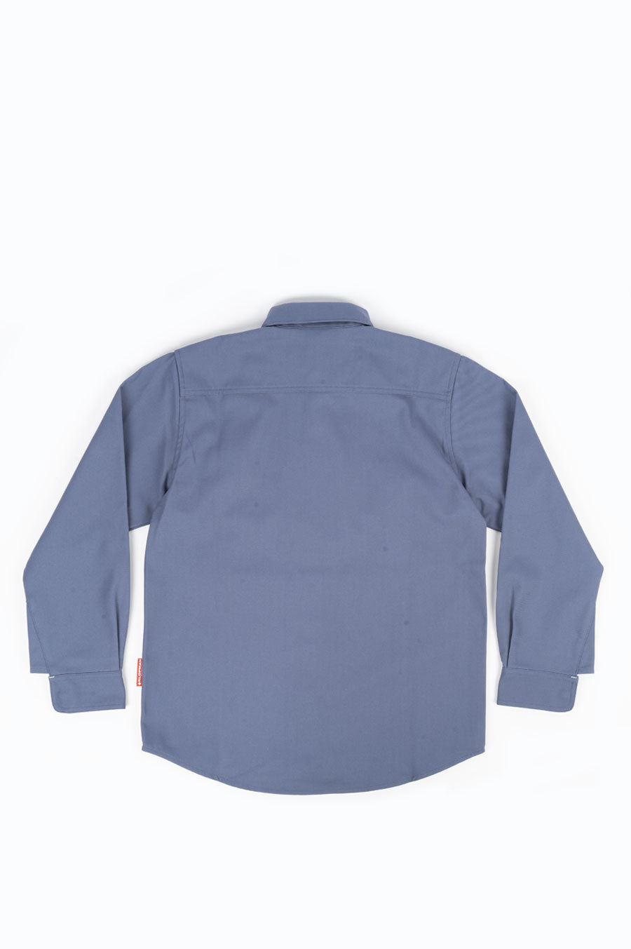 GR10K REPLICATED KLOPMAN OVERSHIRT DUSTY BLUE