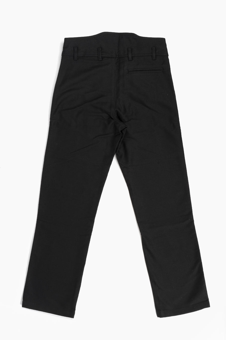 GR10K BLOCK FUSTIAN RAISED PANTS BLACK