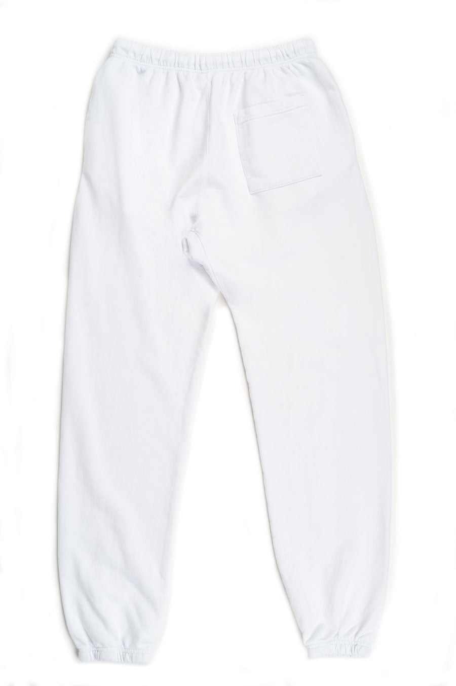 THE MUSEUM OF PEACE AND QUIET NATURAL SWEATPANTS WHITE