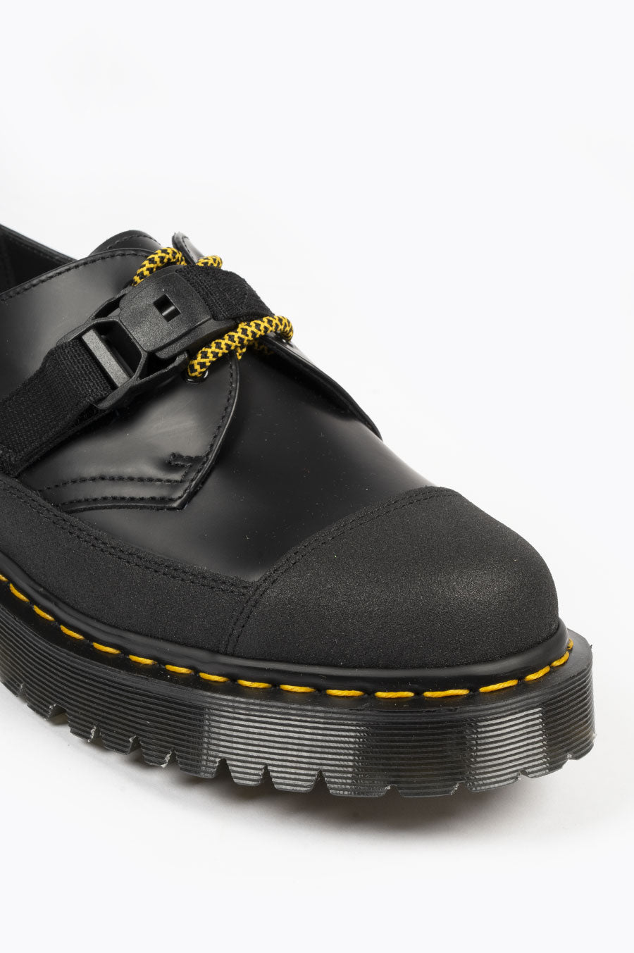 DR MARTENS 1461 TECH BLACK SMOOTH