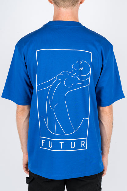 FUTUR MW G FIT OUTLINE 01 TEE ROYAL - BLENDS