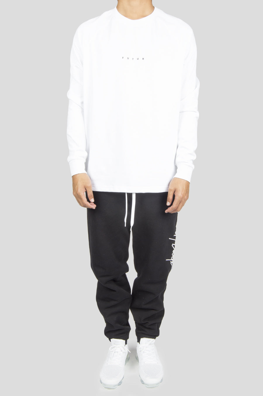 FUTUR RAGLAN HW LS TSHIRT WHITE - BLENDS