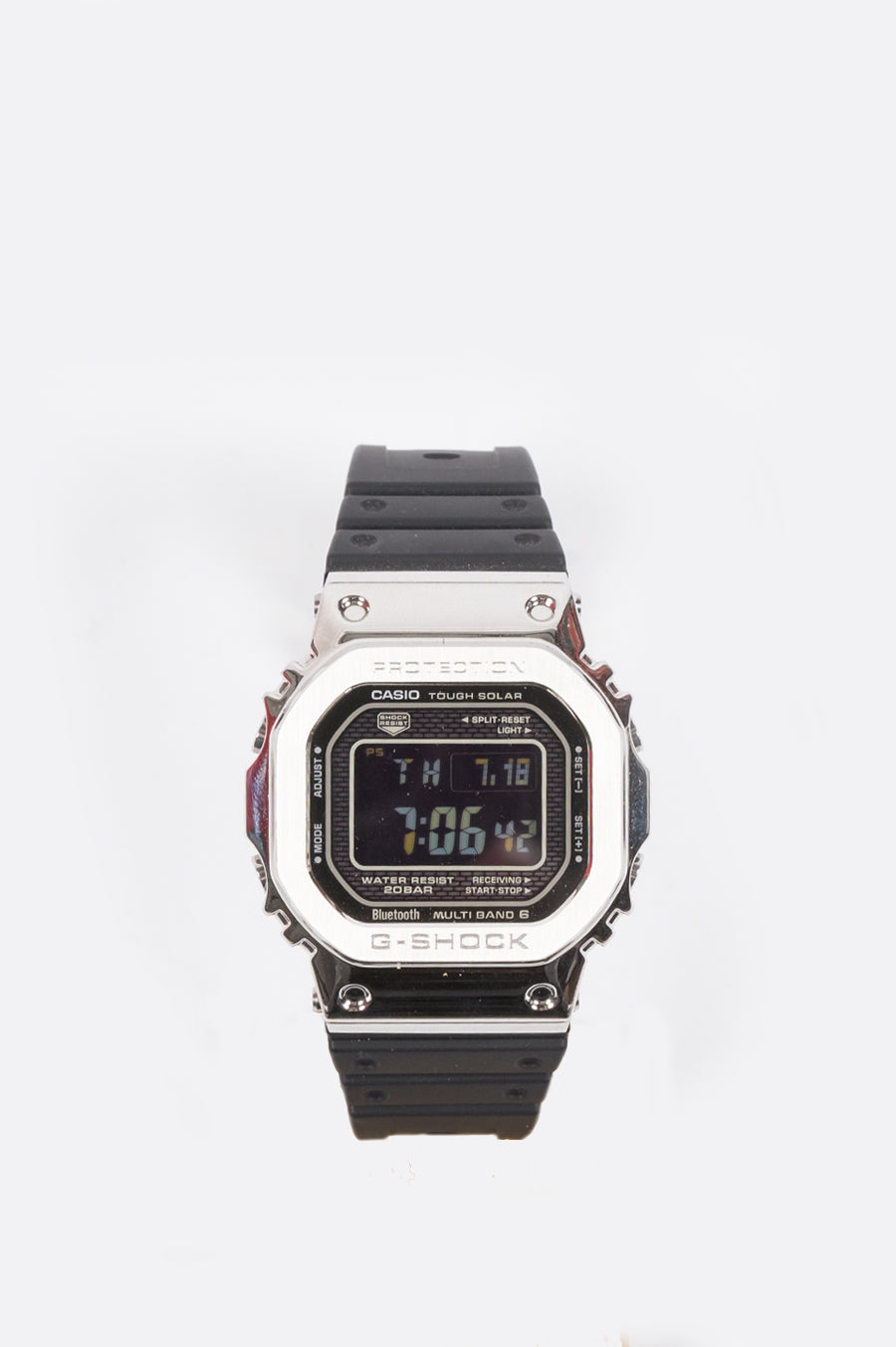 G-SHOCK GMWB5000-1 SILVER BLACK - BLENDS