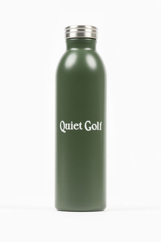 GOLF TYPEFACE WATER BOTTLE FOREST
