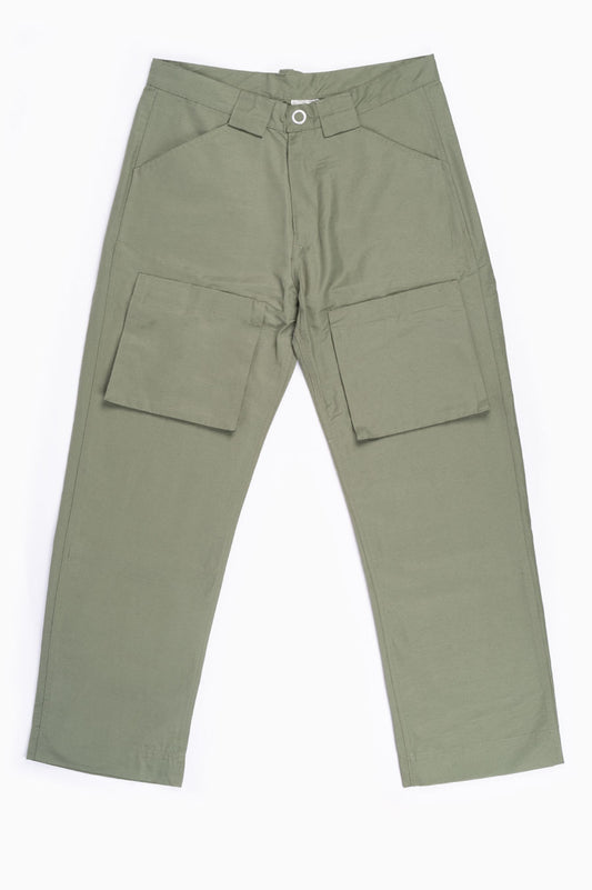 HOUSE OF PAA UTILITY PANT 1.5 OLIVE