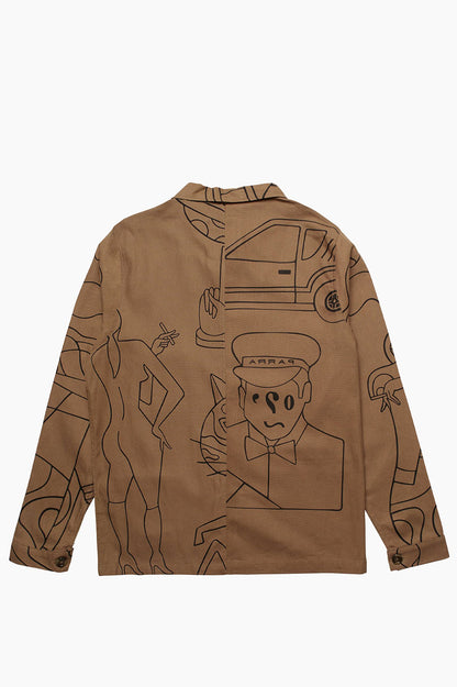 PARRA EXPERIENCE LIFE WORKER JACKET CAMEL