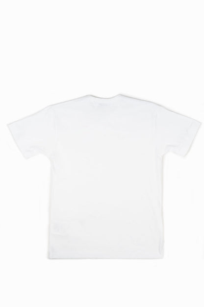 COMME DES GARCONS PLAY SMALL RED HEART T-SHIRT WHITE