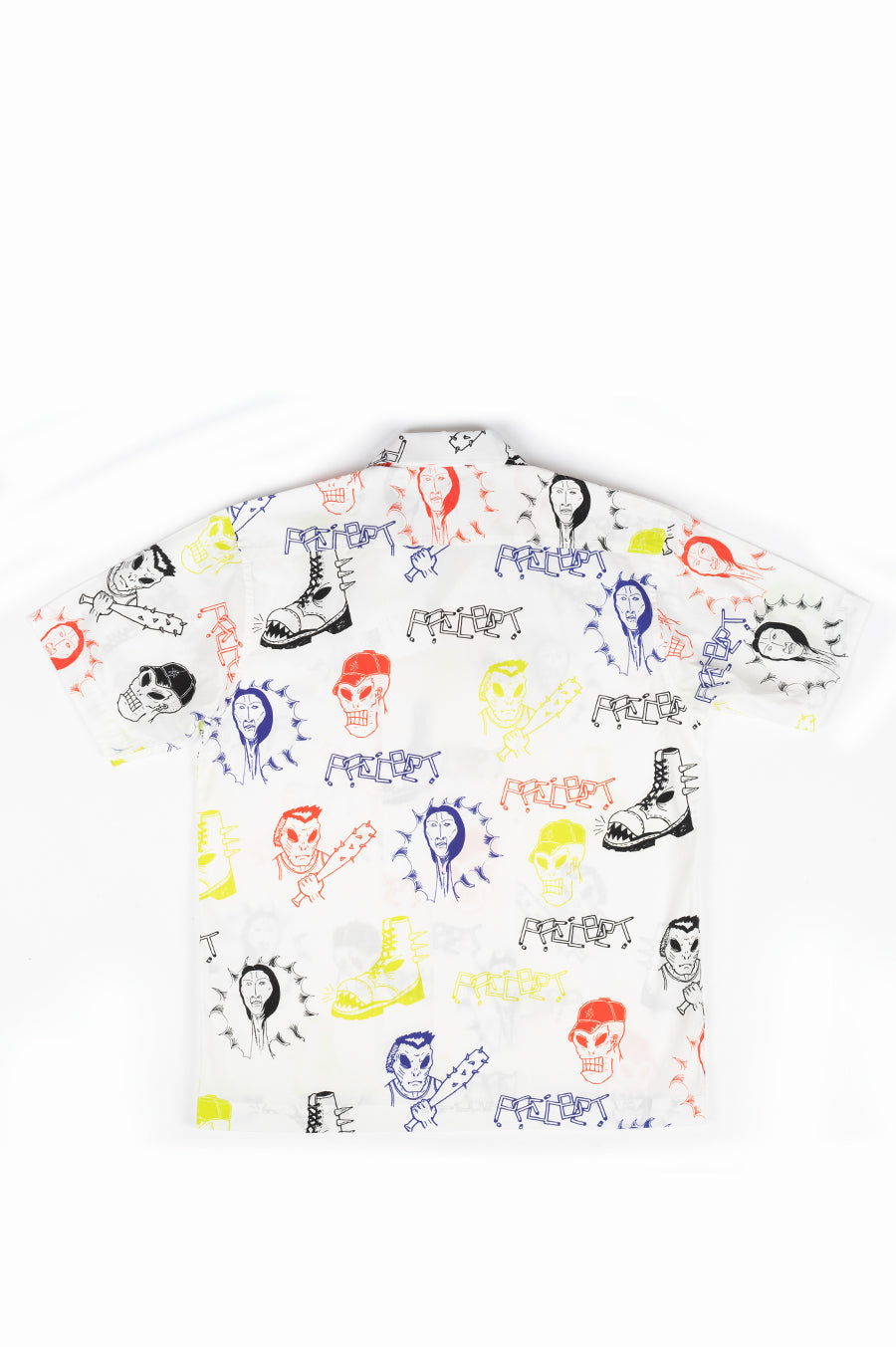 RASSVET PRINTED POPLIN SHORT SLEEVE SHIRT HARDCORE PRINT