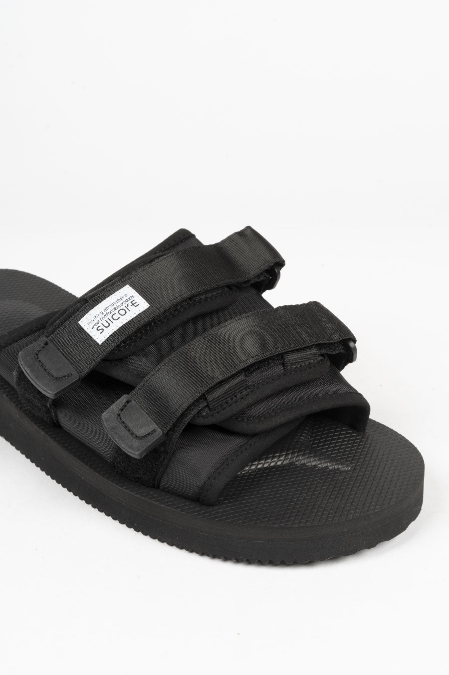 SUICOKE MOTO-CAB SANDAL BLACK
