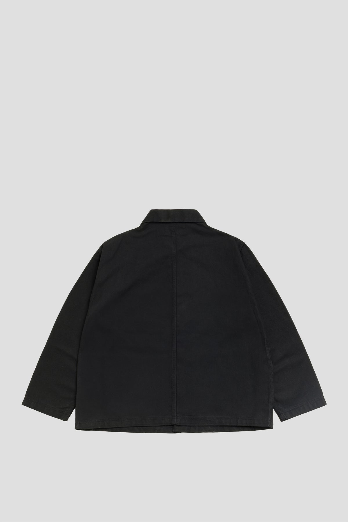 STUSSY CANVAS WORK OVERSHIRT BLACK