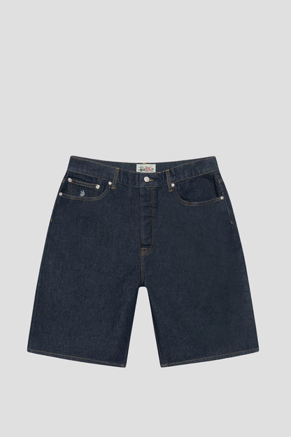 STUSSY BIG OL' SHORT RINSED INDIGO