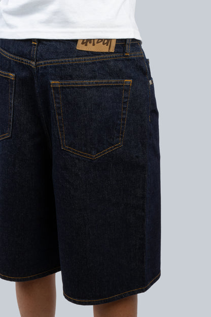 STUSSY BIG OL' SHORT RINSED INDIGO