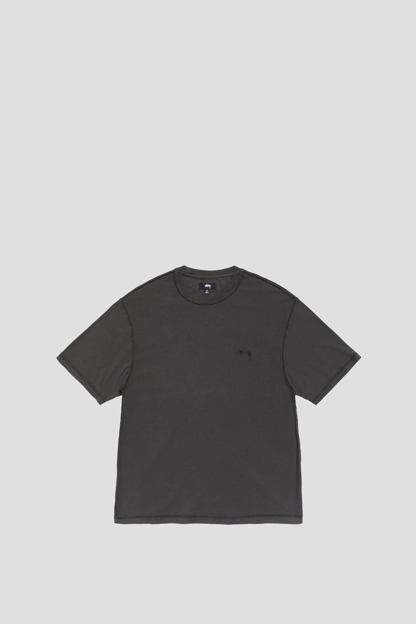 STUSSY LAZY TEE VINTAGE BLACK