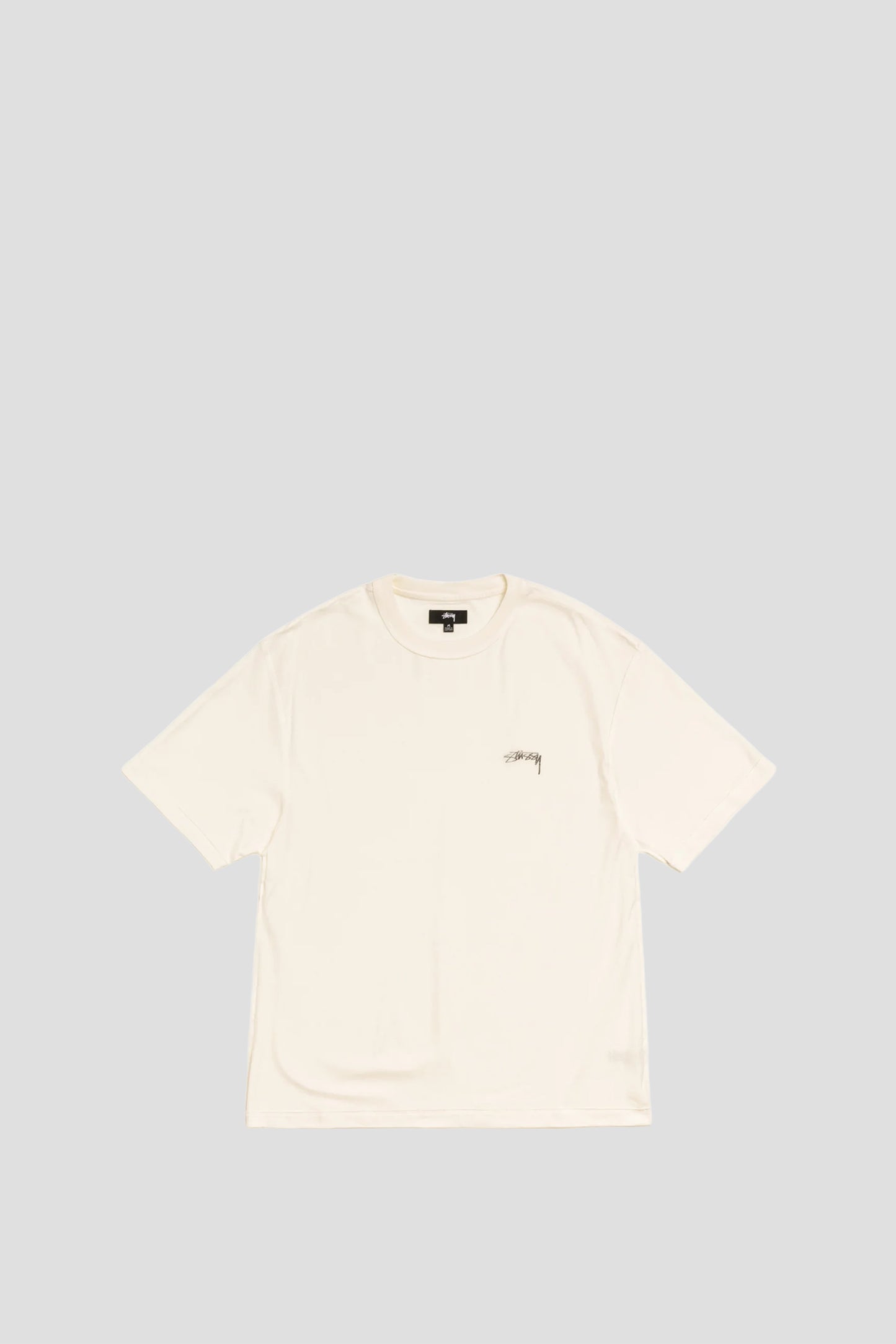 STUSSY LAZY TEE WHITE