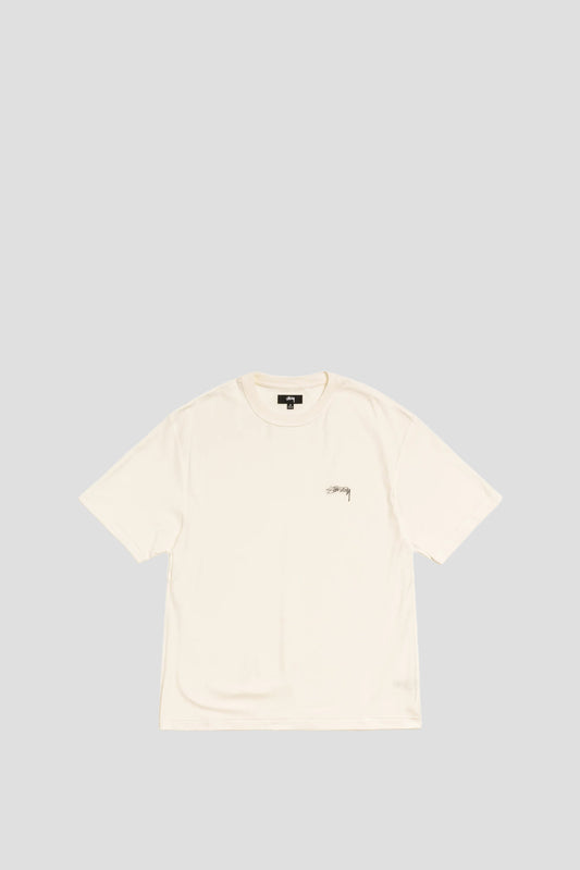 STUSSY LAZY TEE WHITE
