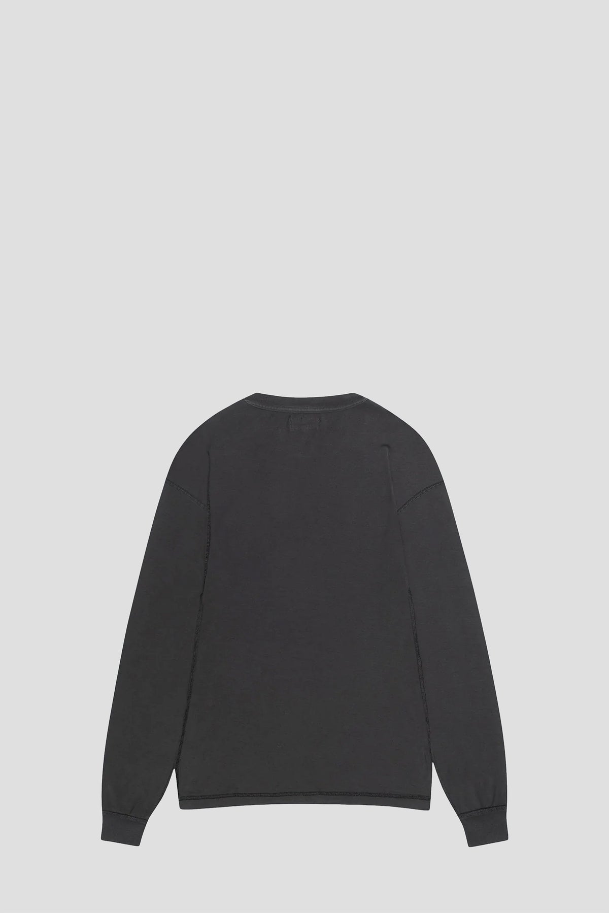 STUSSY LAZY LONG SLEEVE TEE VINTAGE BLACK