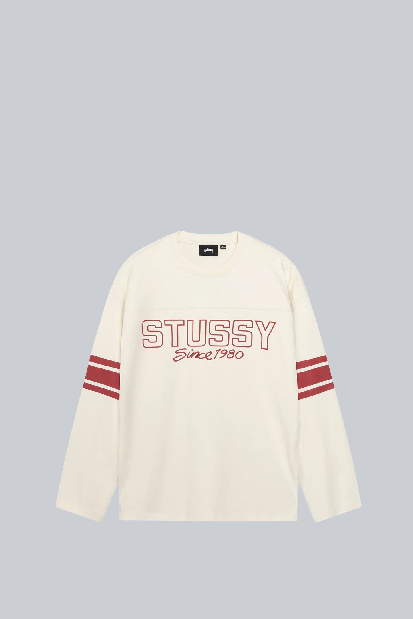 STUSSY FOOTBALL CREW BONE