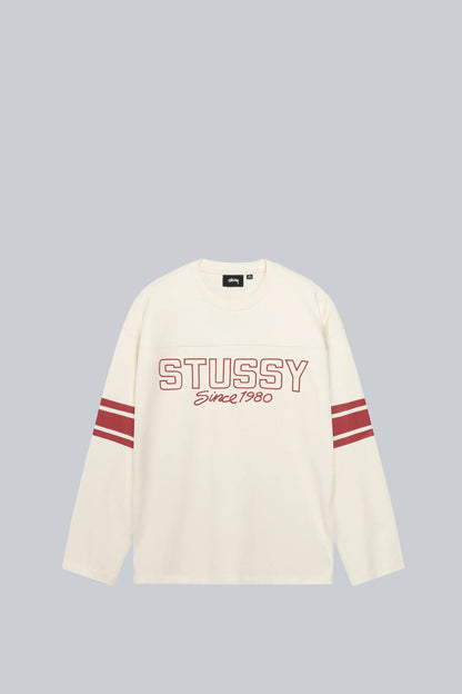 STUSSY FOOTBALL CREW BONE