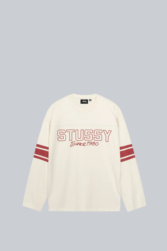 STUSSY FOOTBALL CREW BONE