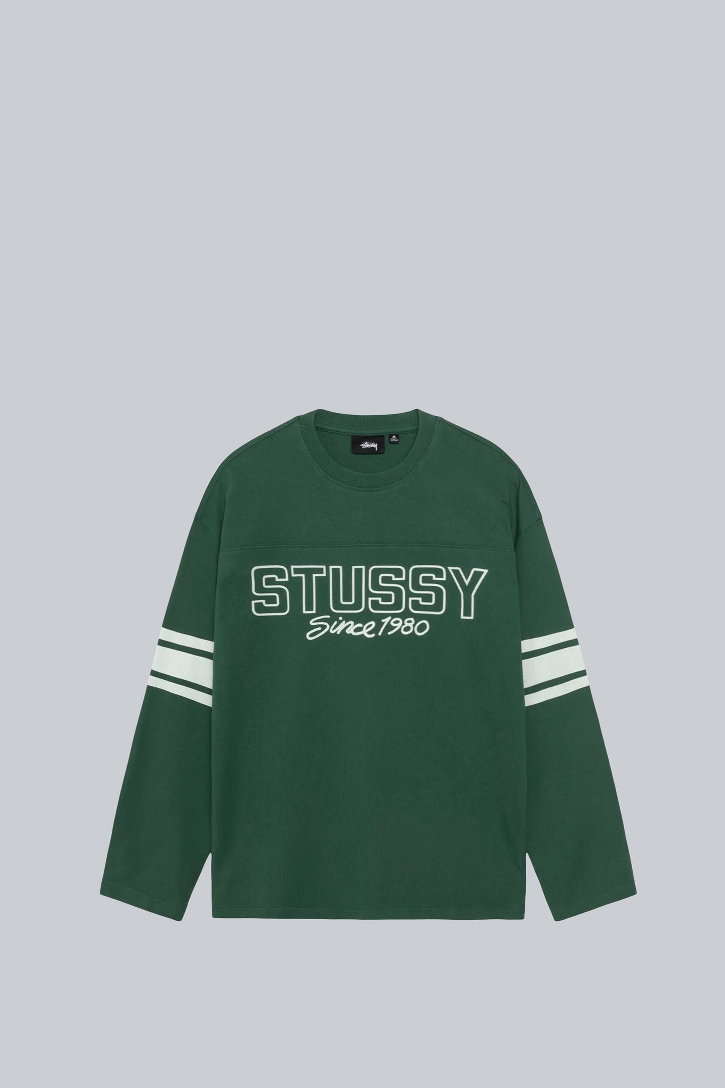 STUSSY FOOTBALL CREW GREEN