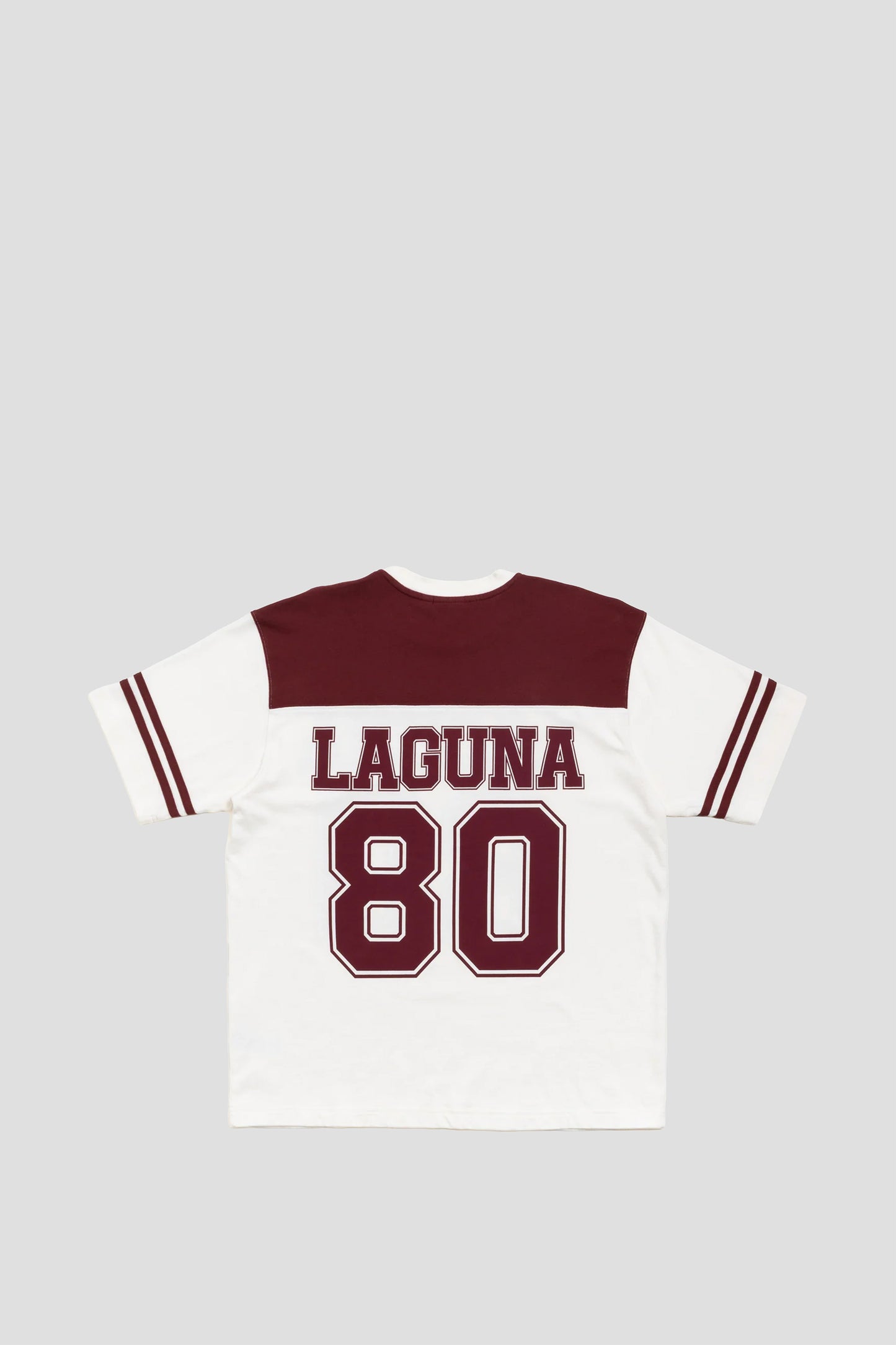 STUSSY LAGUNA SHORT SLEEVE MAROON