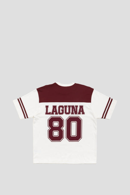 STUSSY LAGUNA SHORT SLEEVE MAROON