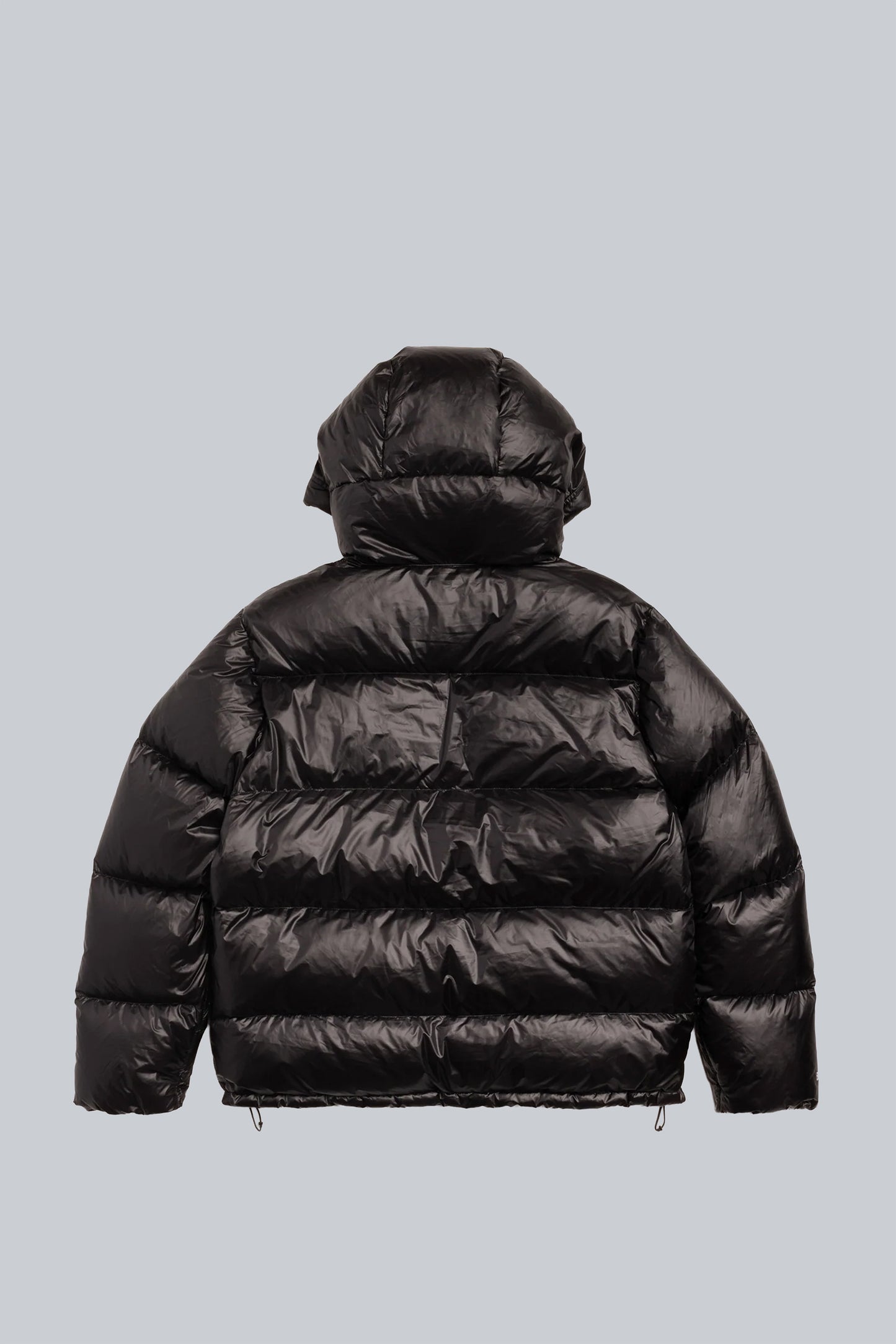 STUSSY MICRO RIPSTOP DOWN PARKA JET BLACK