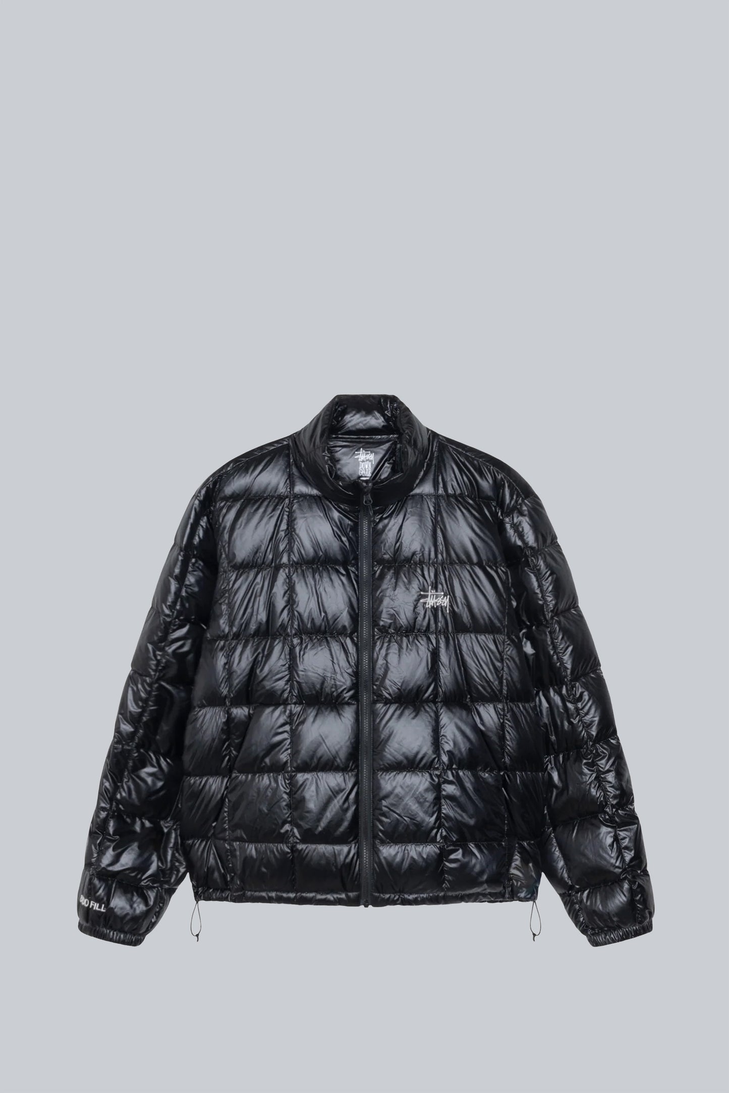 STUSSY MIDWEIGHT PUFFER JACKET BLACK