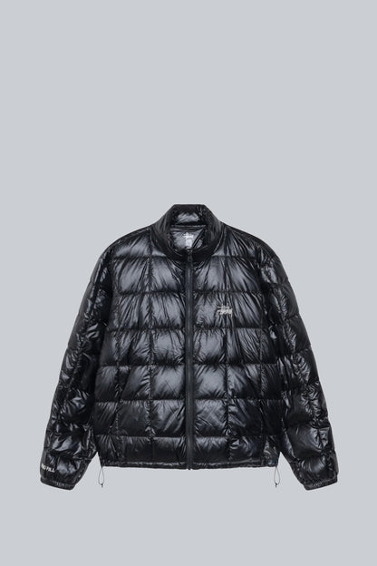 STUSSY MIDWEIGHT PUFFER JACKET BLACK