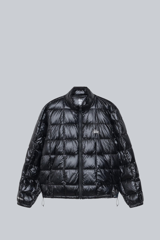 STUSSY MIDWEIGHT PUFFER JACKET BLACK