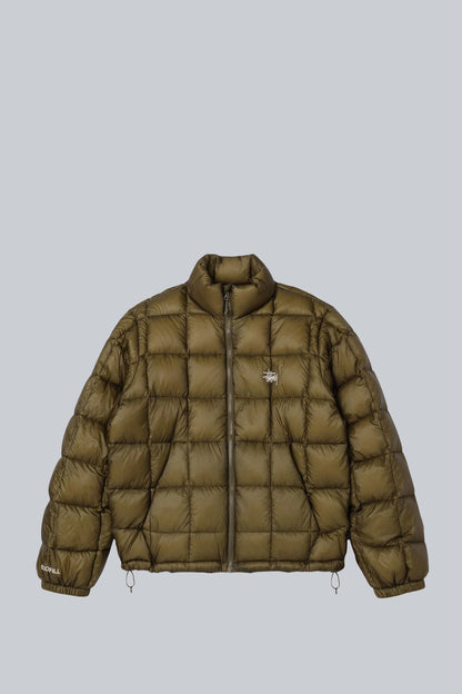 STUSSY MIDWEIGHT PUFFER JACKET OLIVE – BLENDS