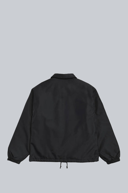 STUSSY COACHES JACKET NYLON BLACK