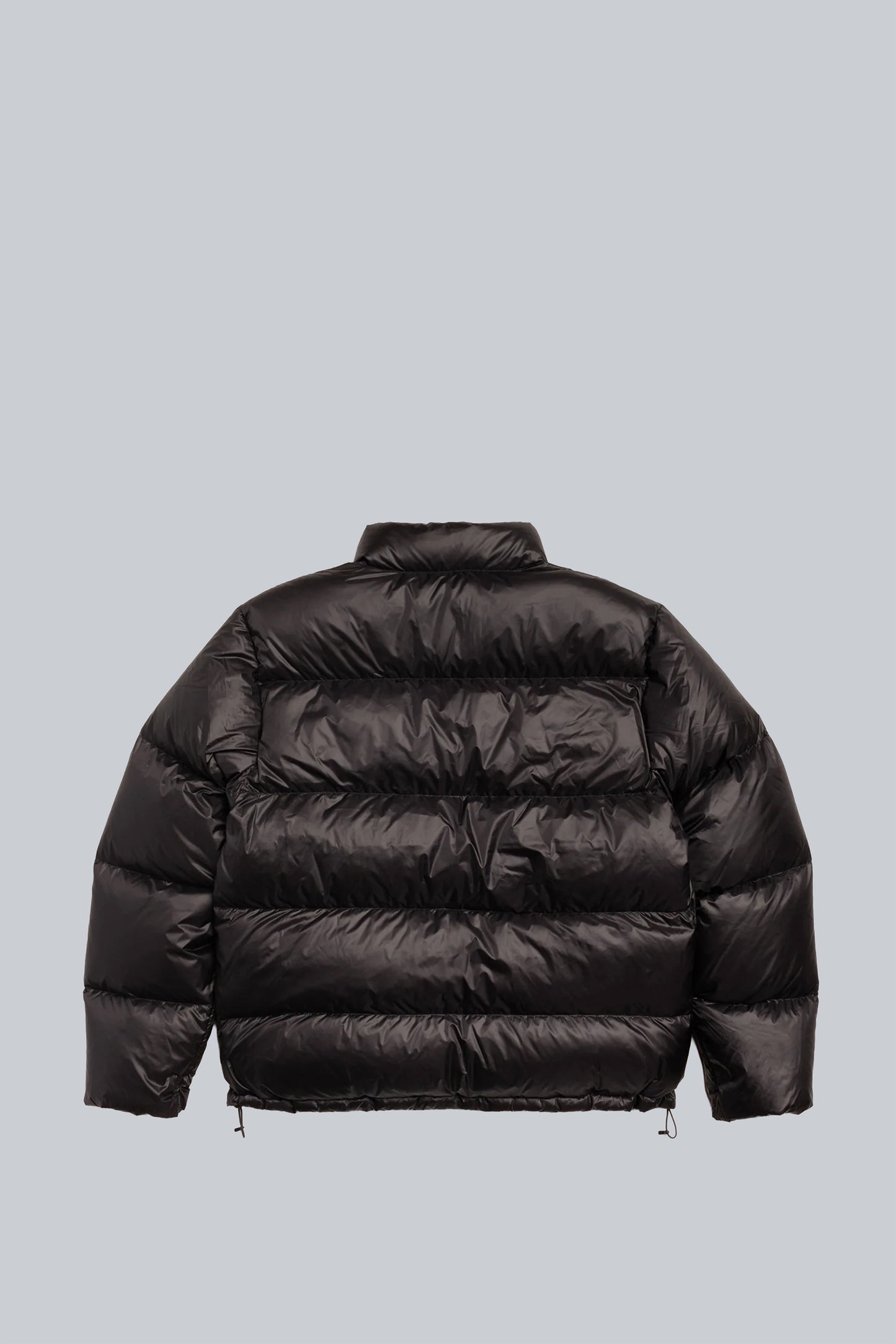 STUSSY MICRO RIPSTOP DOWN JACKET JET BLACK