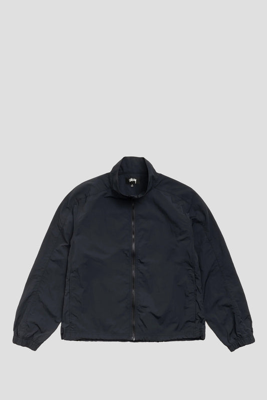 STUSSY LIGHTWEIGHT MOCK JACKET BLACK