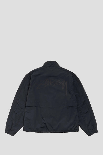 STUSSY LIGHTWEIGHT MOCK JACKET BLACK