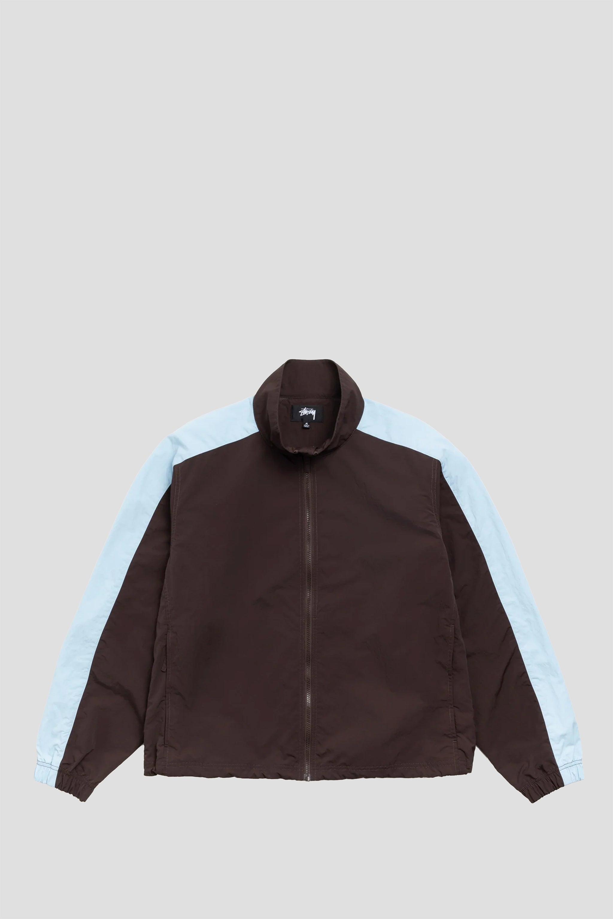 STUSSY LIGHTWEIGHT MOCK JACKET BROWN – BLENDS