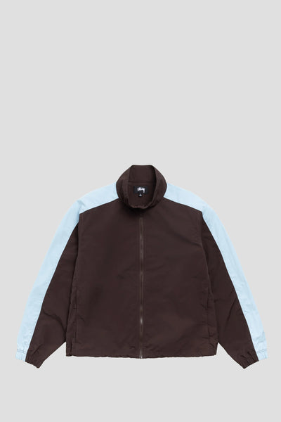 STUSSY LIGHTWEIGHT MOCK JACKET BROWN – BLENDS